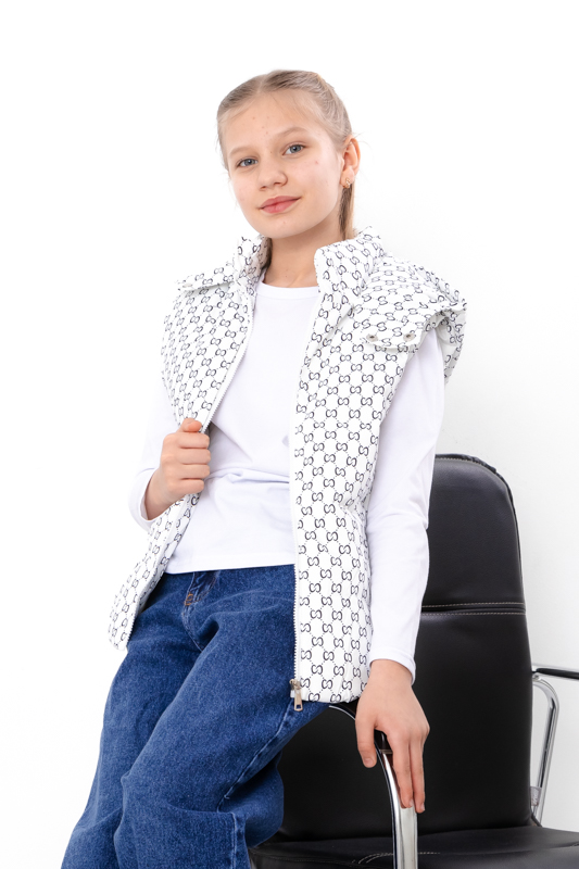 Жилетка для дівчинки